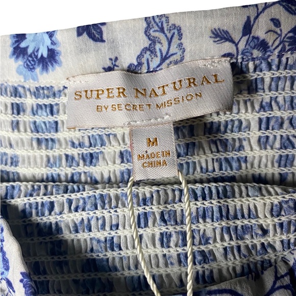 Super natural by secret mission eco‎ friendly greenport dress size M - Picture 4 of 5